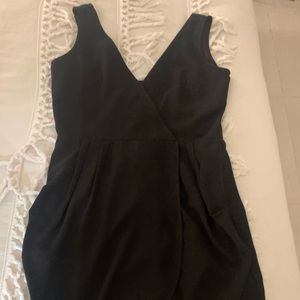 Black cocktail dress